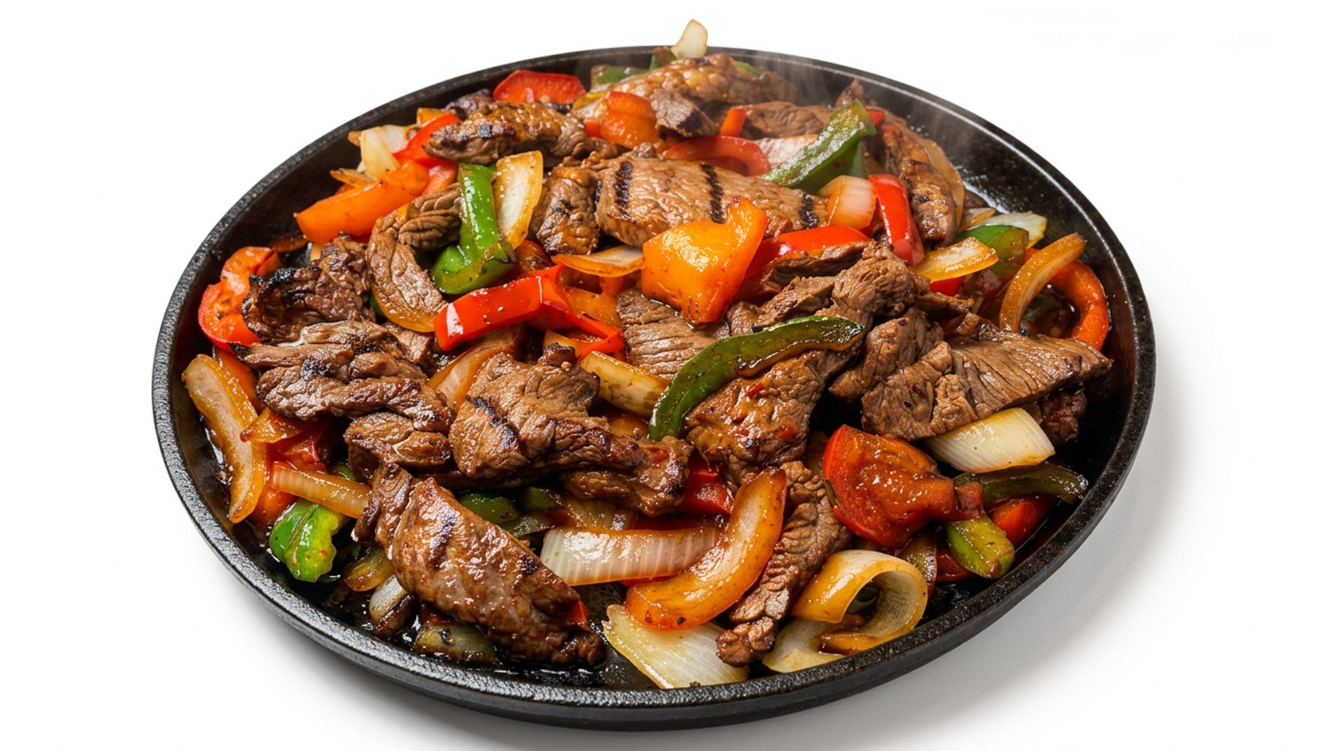 Steak fajitas