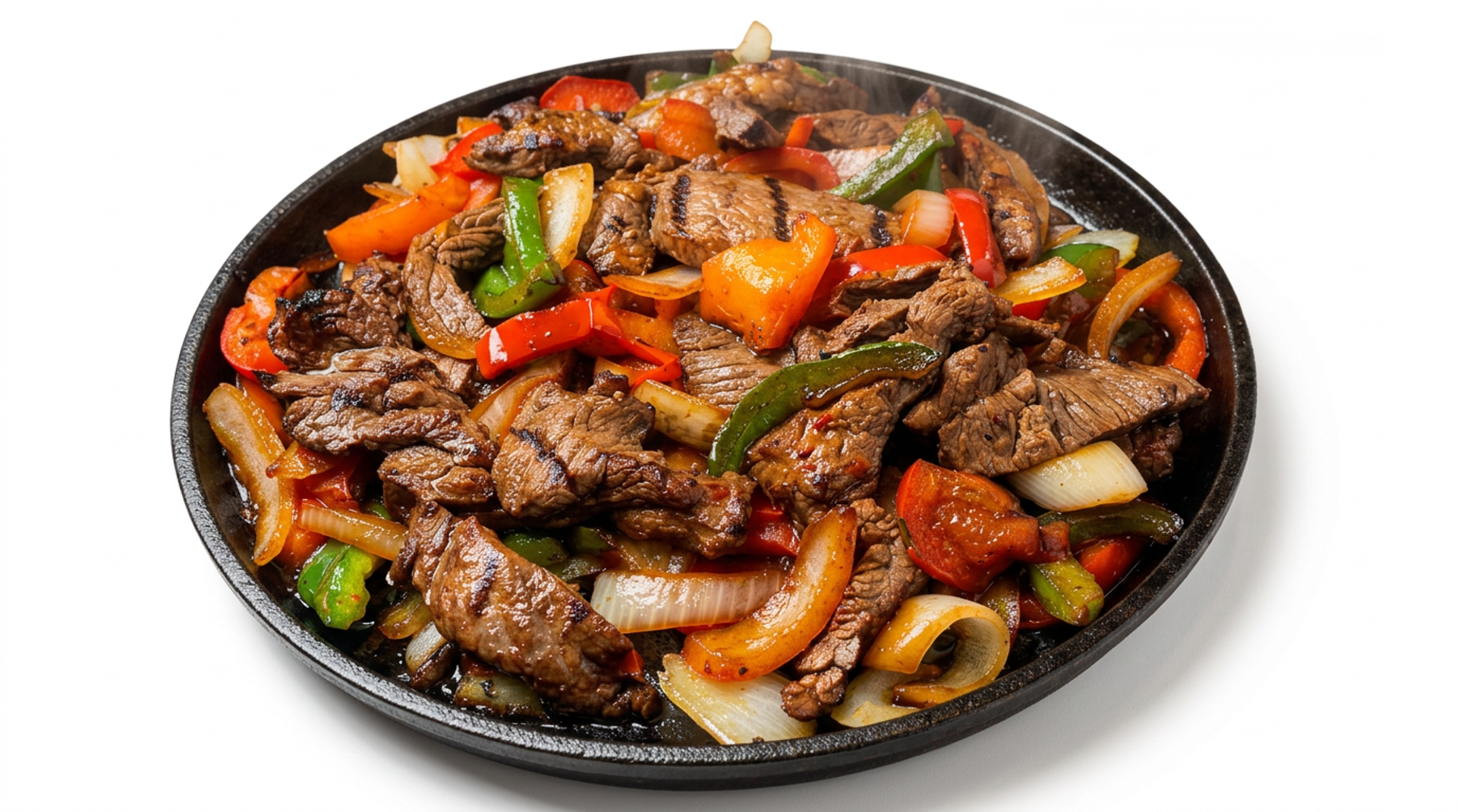 Steak fajitas
